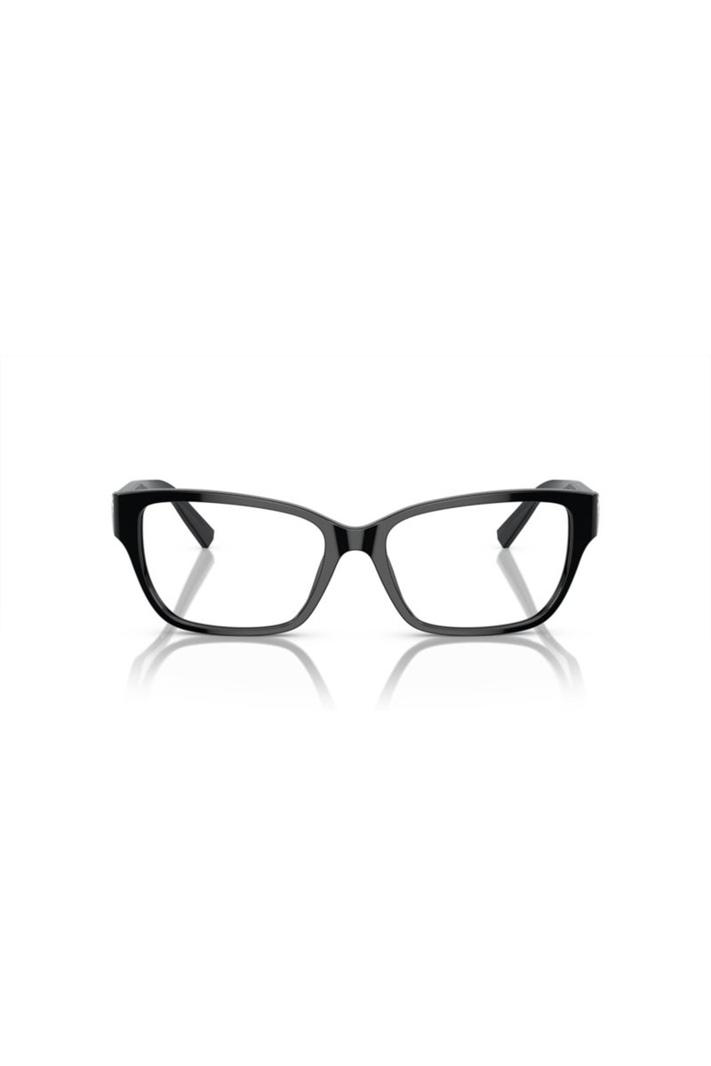 Tiffany Rectangular Eyeglasses for Women - Black - 52mm Lens - Image 4